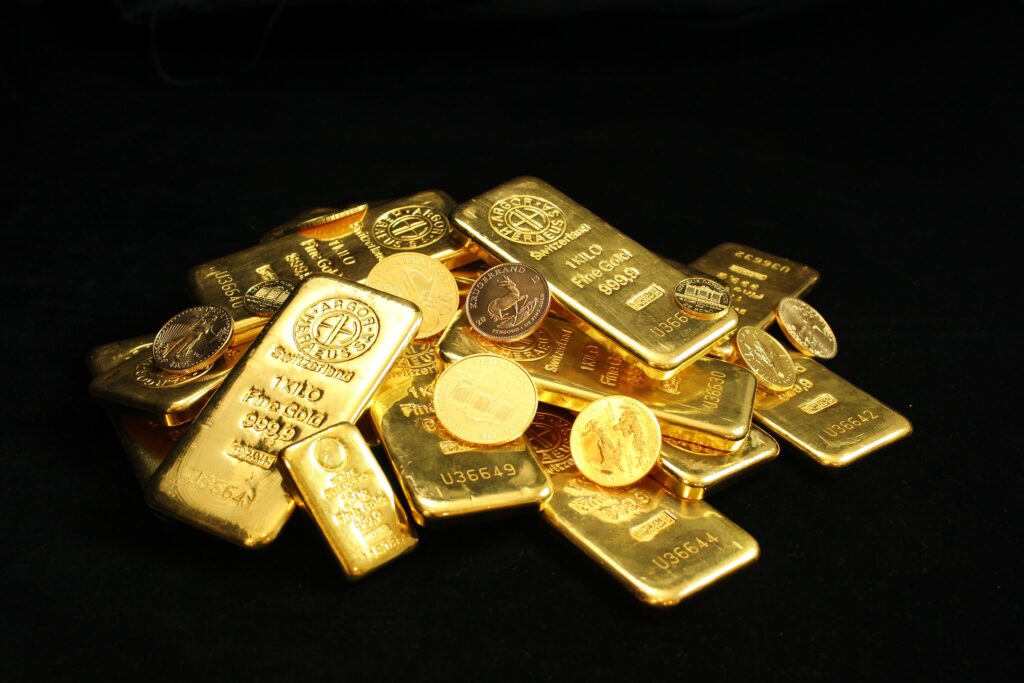 Buying gold bars & coins
